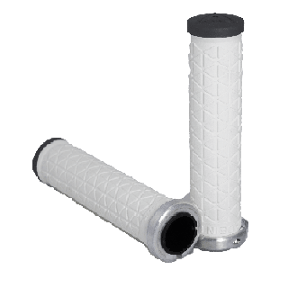 AME - Manopole Best mtb grips bianche
