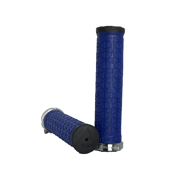 AME - Manopole Best mtb grips blu